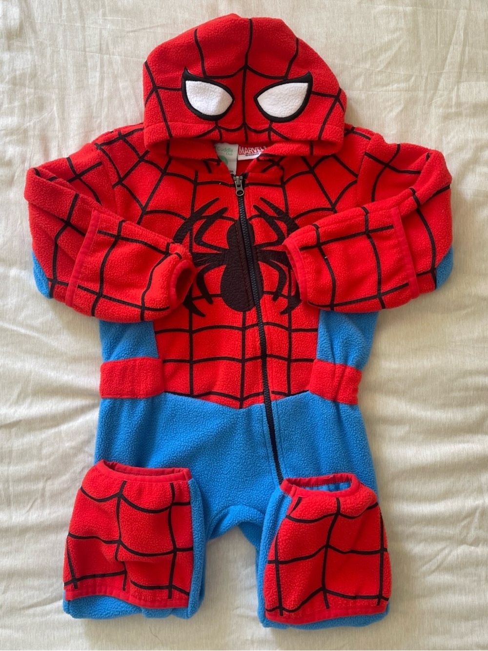 Spider-Man Fleece Hooded Onesie